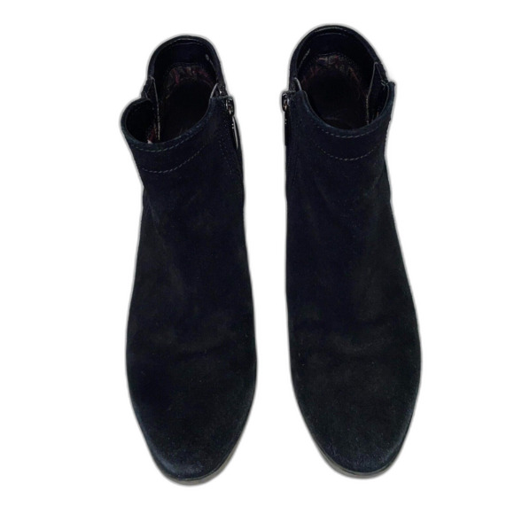 Blondo Valli Waterproof Ankle Bootie Black Suede Water Protect Boot Women's 8 - Picture 5 of 12